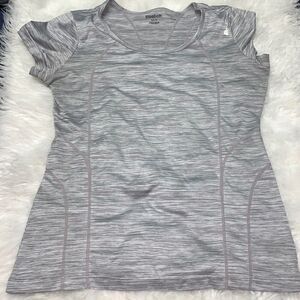 REEBOk gray workout top 